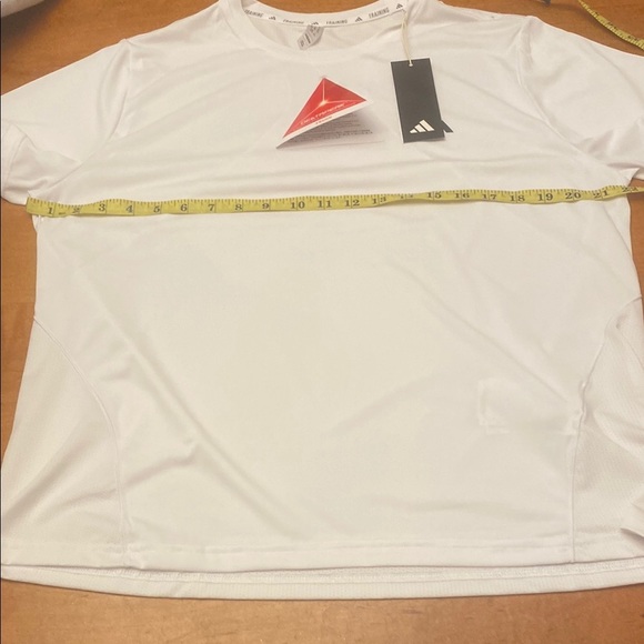 Adidas Women’s Classic White Training Tee - Picture 6 of 8
